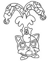 Desenho para colorir Jigglypuff