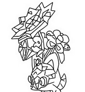 Desenho para colorir Sprigatito