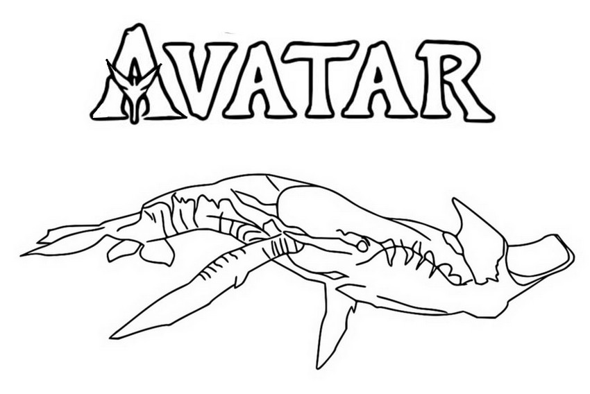 Avatar The Way Of Water Coloring Pages Free To Print