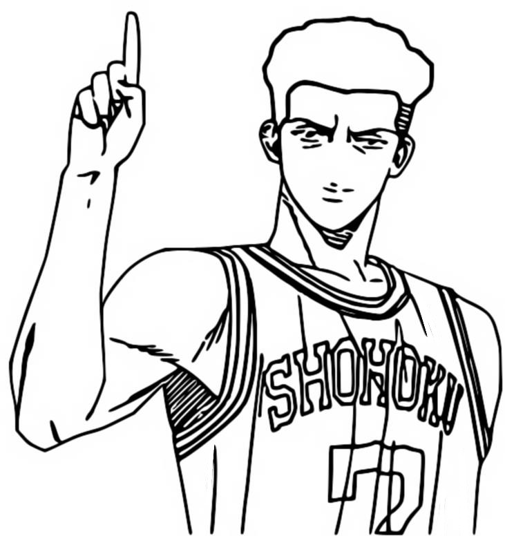 Coloring page Miyagi Ryota