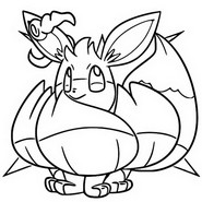 Kolorowanka Gigantamax Eevee