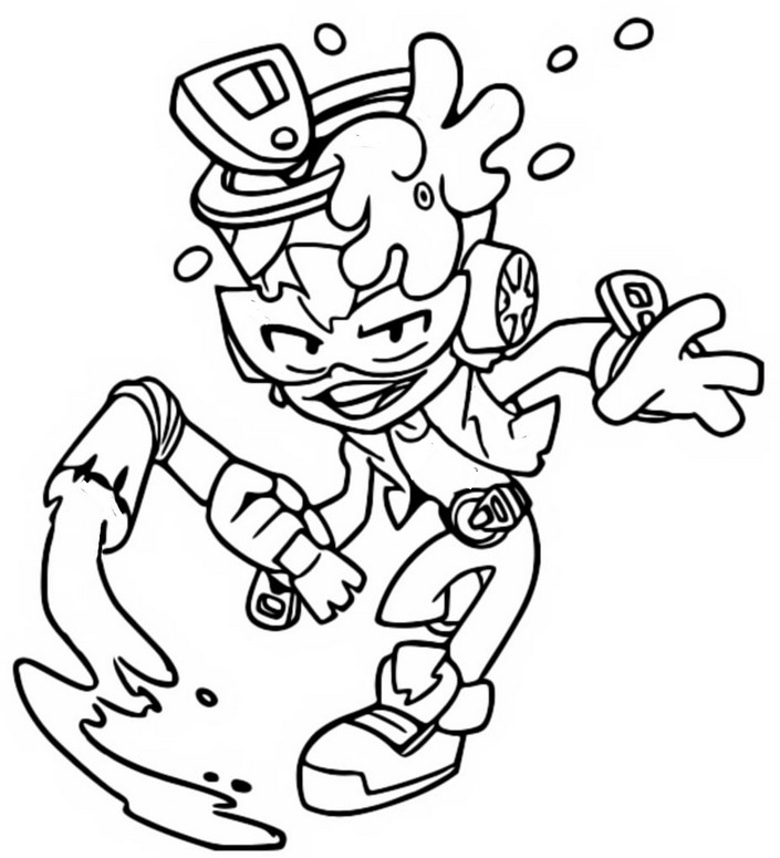 Coloring page Fizzy