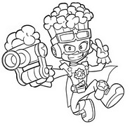 Coloring page Cool Corn