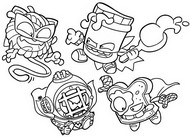 Coloring page Bad Breakers