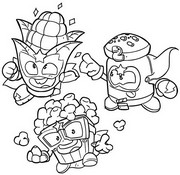 Coloring page Stricke Snacks