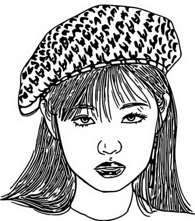 Desenho para colorir Jennie