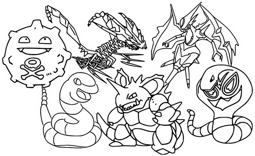 Dibujos para colorear Pokemon 72  Dibujos para colorear pokemon