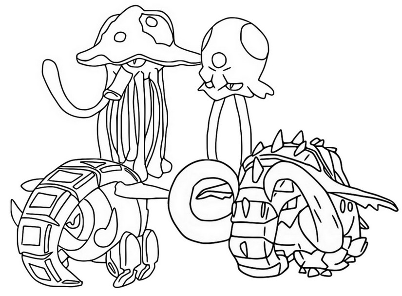 Explorer le monde de Coloriage Pokemon Forme Alternative