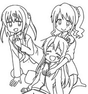 Coloring page Onimai: I'm Now Your Sister!