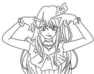 Desenho para colorir Oshi no Ko