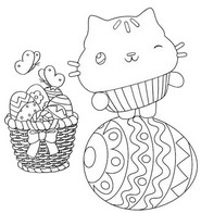 Coloring page Cakey