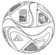 Dibujo para colorear Pelota