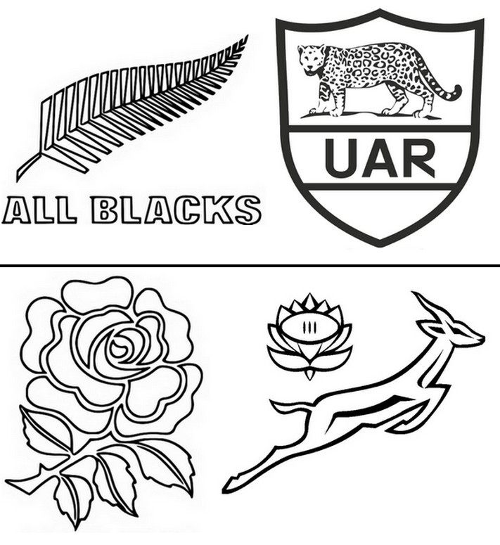 Coloring page Semi final