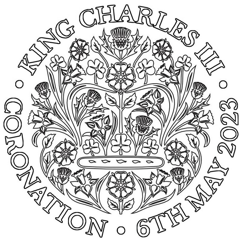 Coloring page King Charles III coronation