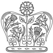 Coloring page The crown