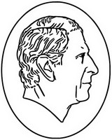 Coloring page Portrait