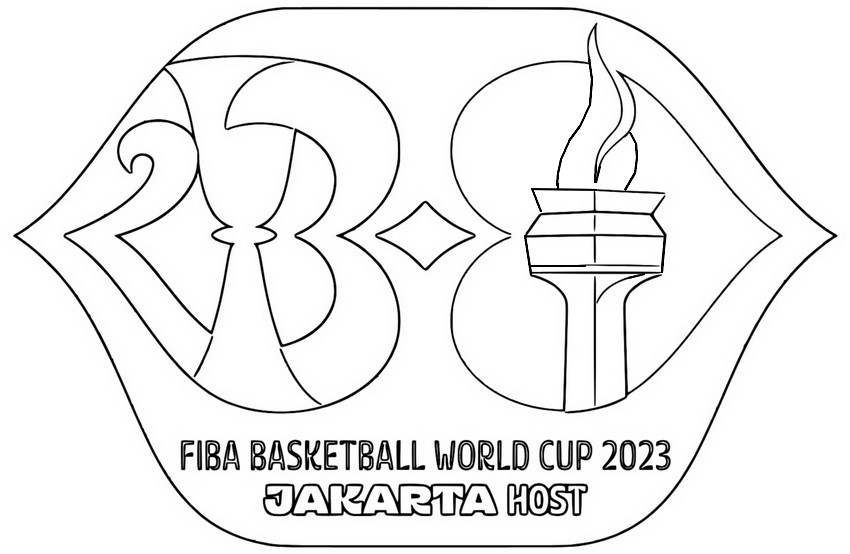 Kolorowanka Jakarta Host