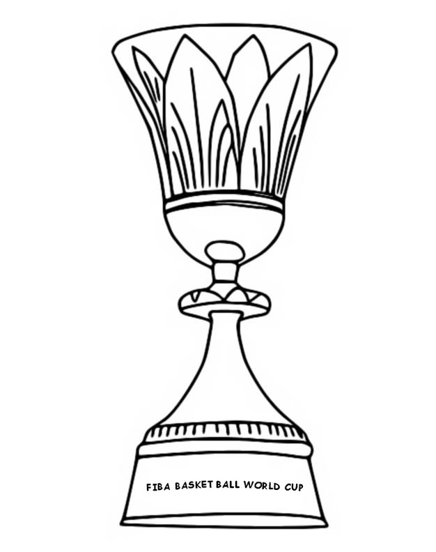 Coloriage Trophée