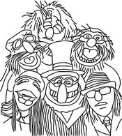 Dibujo para colorear The Muppets Mayhem