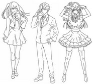 Gambar Mewarnai Oshi No Ko