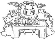 Coloring page Fern Grouchwood