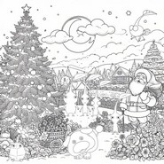 Coloring page Christmas