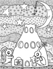 Coloring page Lumiknoll