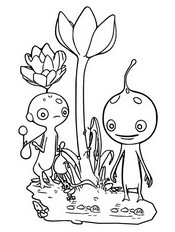 Målarbok Pikmin 4