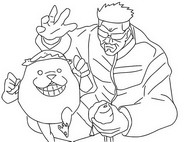 Coloriage Masamichi Yaga