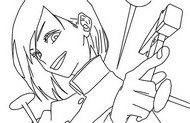Coloriage Nobara Kugisaki
