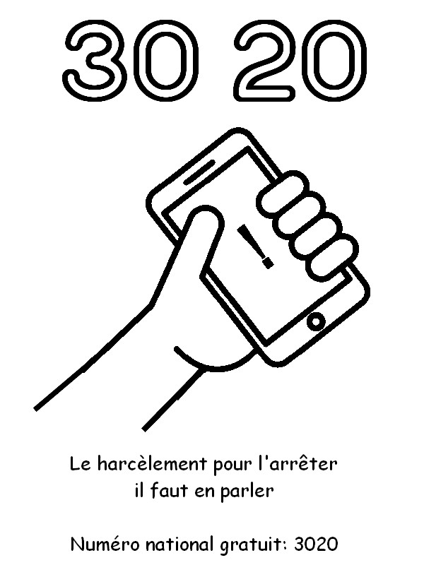 Coloriage Numéro gratuit 30 20