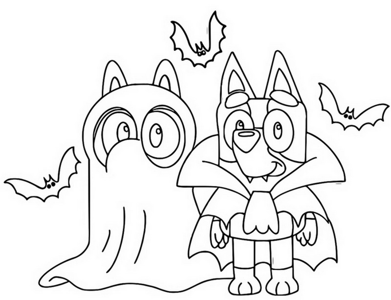 Dibujo para colorear Halloween