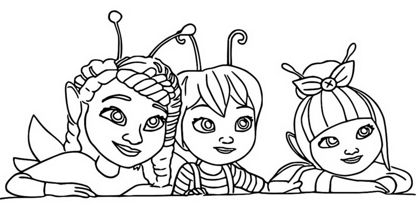 Coloring page Dew Drop Diaries