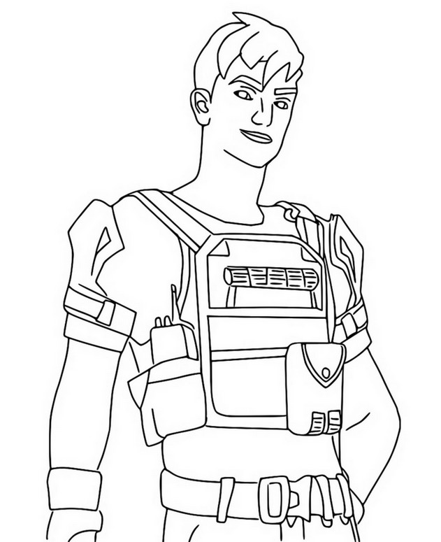 Coloring page Nolan Change