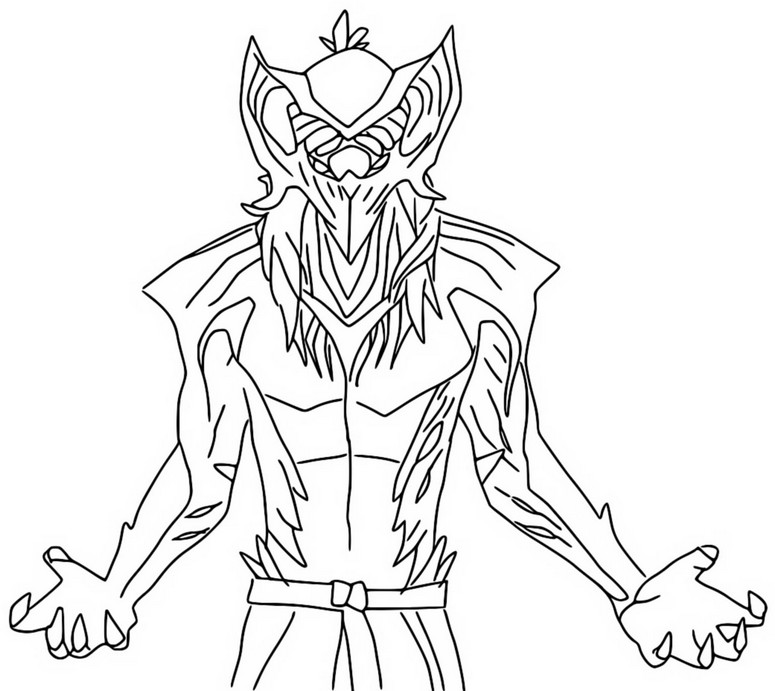 Coloring page Kado Thorne