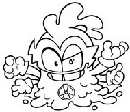 Dibujo para colorear Morph