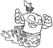 Dibujo para colorear Ocean Gold