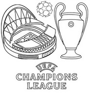 Kleurplaat Wembley finale