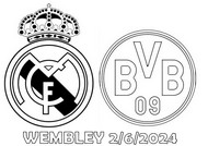 Dibujo para imprimir - Final - Liga de Campeones 2023-2024