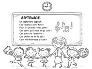 Coloriage Septembre