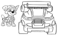 Coloring page Rocky - Vehicle