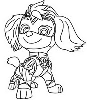 Coloring page Skye