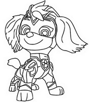 Desenho para colorir Skye