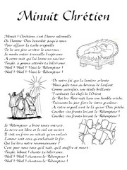 Coloriage Minuit chrétiens