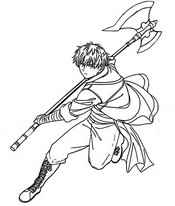 ぬりえ シュタルク