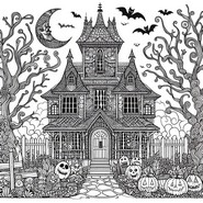Tulostakaa V rityskuvia Zentangle Halloween Kuu 10 Tulostakaa V rityskuvia Zentangle Halloween Kuu 10