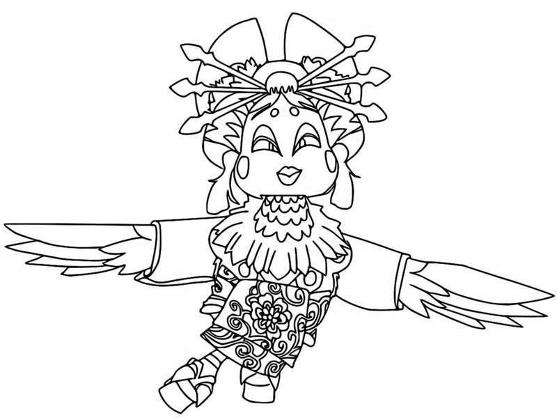 Coloring page Momotaro Dentetsu World