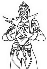 Coloriage Fortnite OG