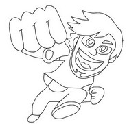 Disegno da colorare PewDiePie