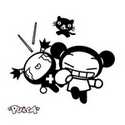 Feuille de coloriage - Pucca et Garou - Pucca